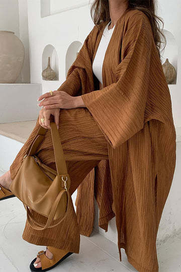 Image of Nadia | Women's Wide Leg Pant Set