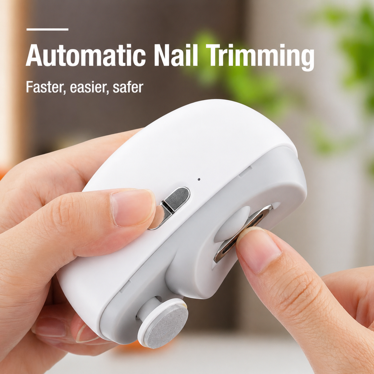 Nail Care | Nail Clipper | 3-in-1 Cutting Filing Polishing | NailEase