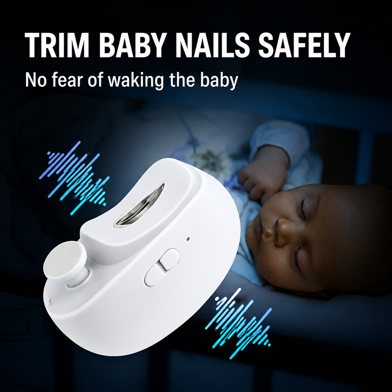 Nail Care | Nail Clipper | 3-in-1 Cutting Filing Polishing | NailEase