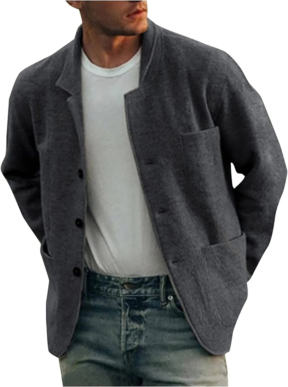 Image of Nash | Men's Button-Down Casual Jacket