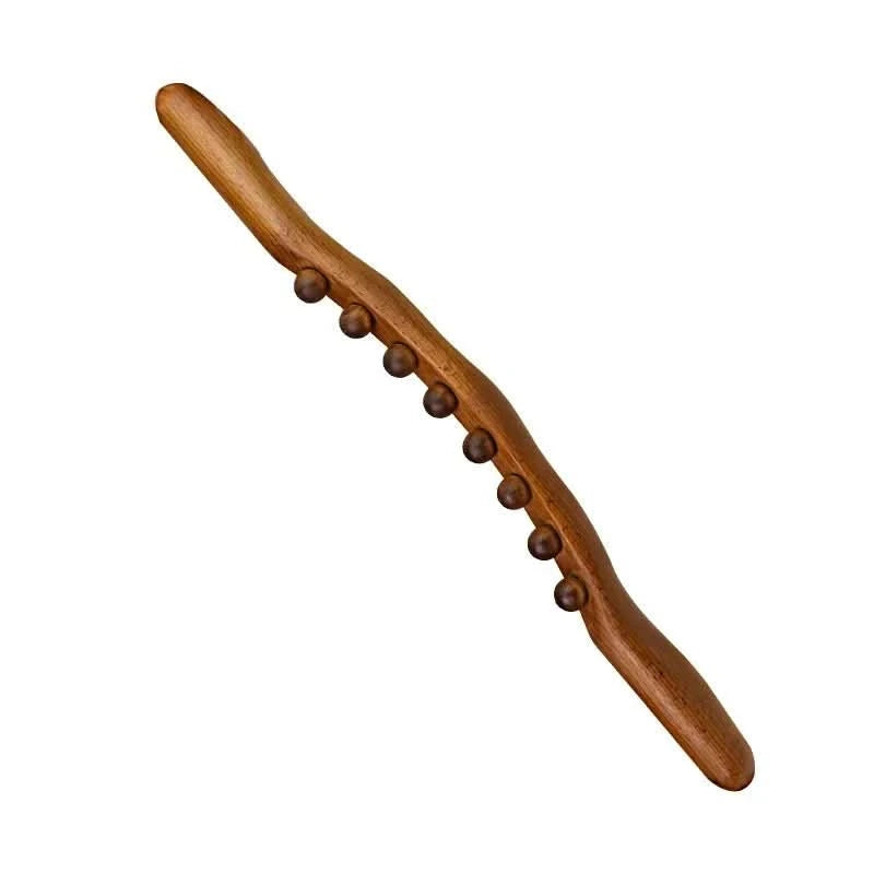 Natural Gua Sha Massage Tool Made of Wood - Ergonomic and Portable for Improved Circulation and Muscle Relaxation