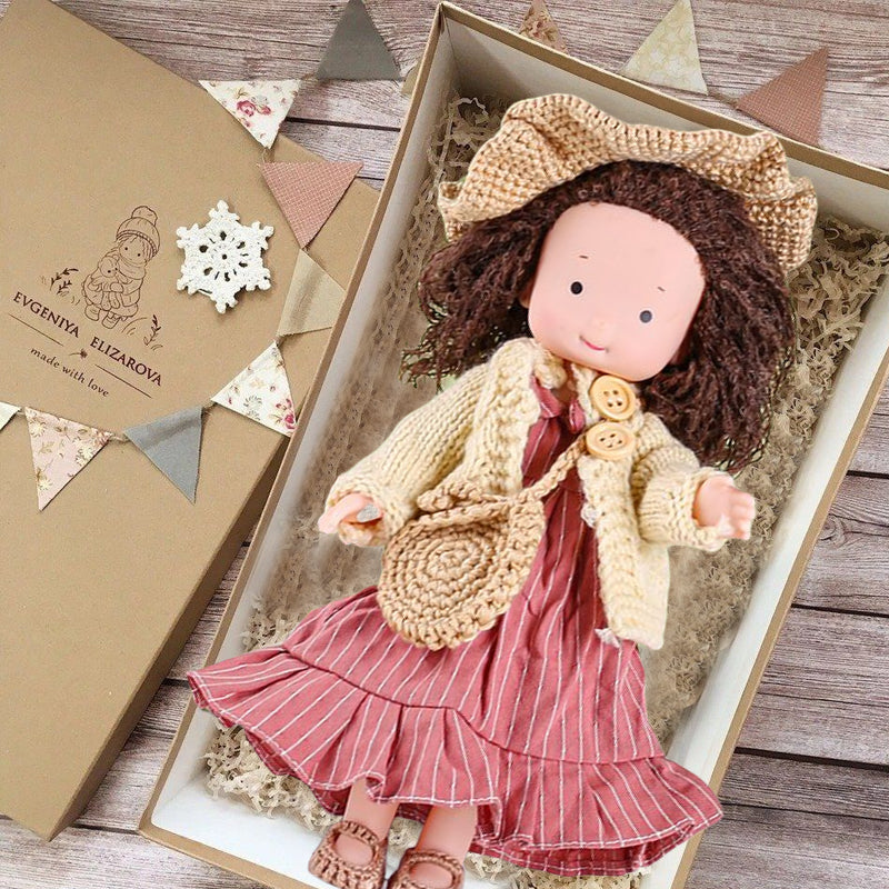 Natural Handmade Waldorf Doll for Children