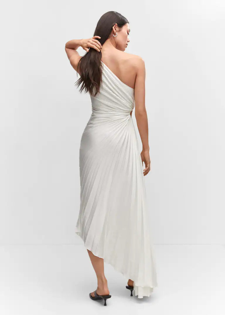 Image of Nell | Women's One Shoulder Midi Dress