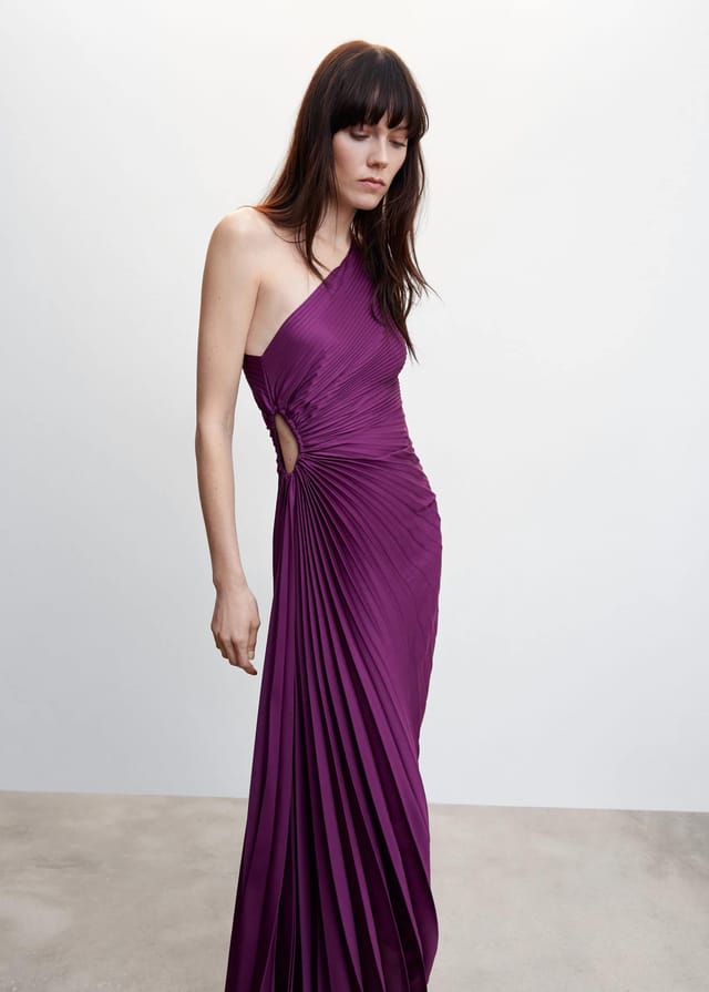 Image of Nell | Women's One Shoulder Midi Dress