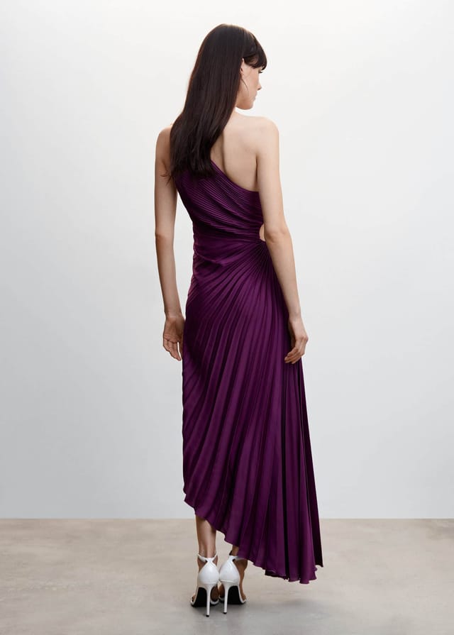 Image of Nell | Women's One Shoulder Midi Dress