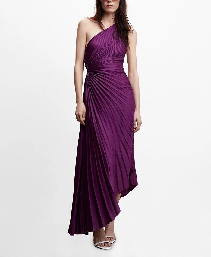 Image of Nell | Women's One Shoulder Midi Dress