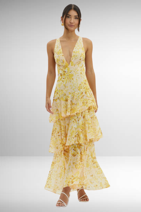 Image of Nell | Women's Tiered Maxi Dress