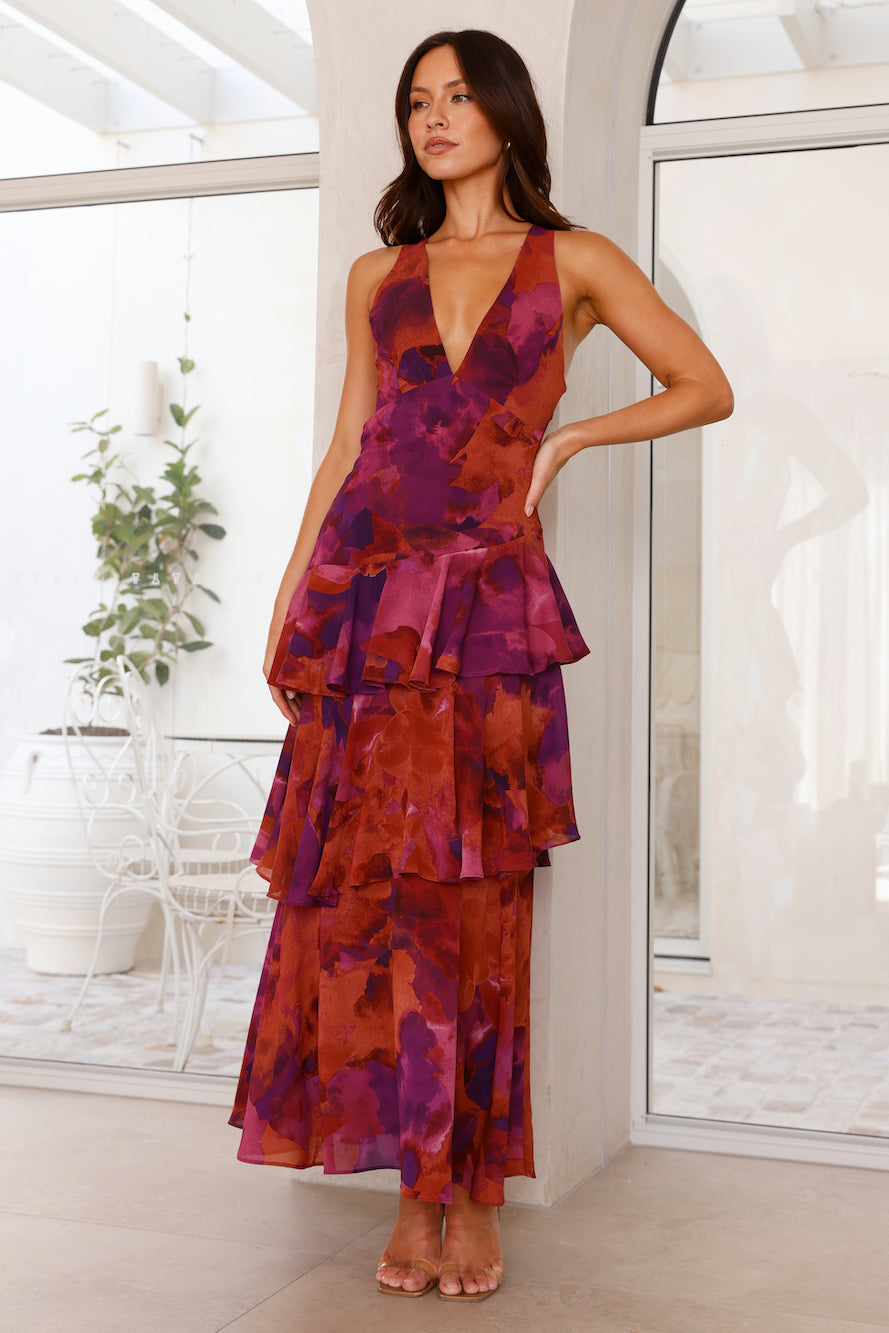 Image of Nell | Women's Tiered Maxi Dress