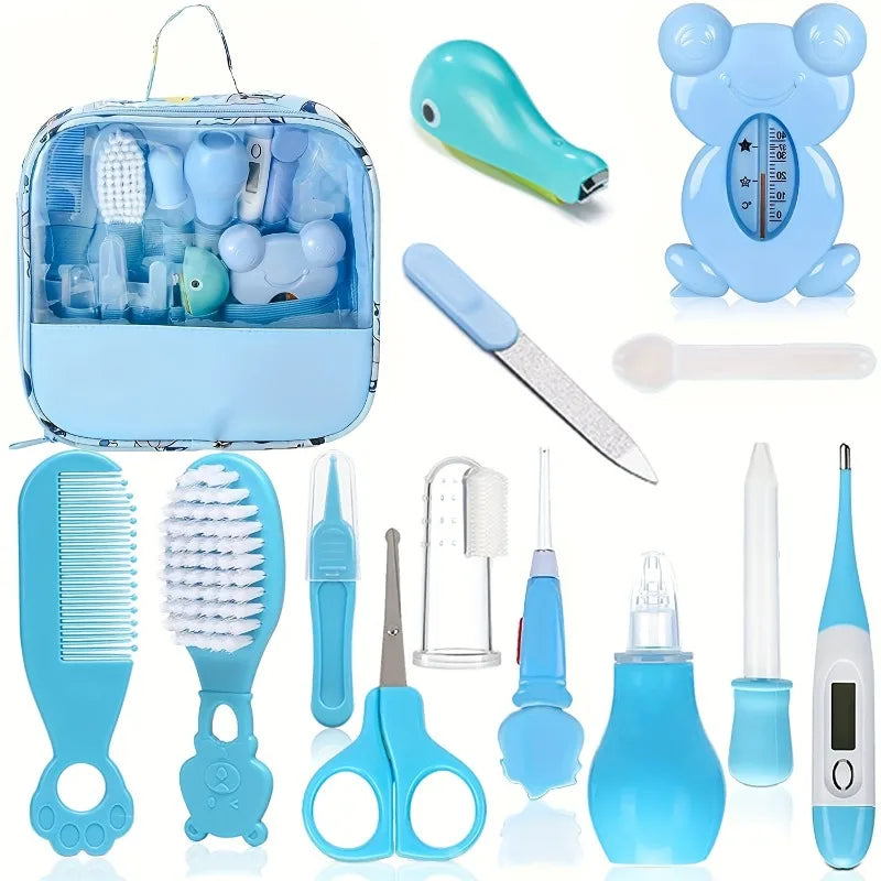 Newborn Baby Grooming & Health Kit - 13 Piece Set