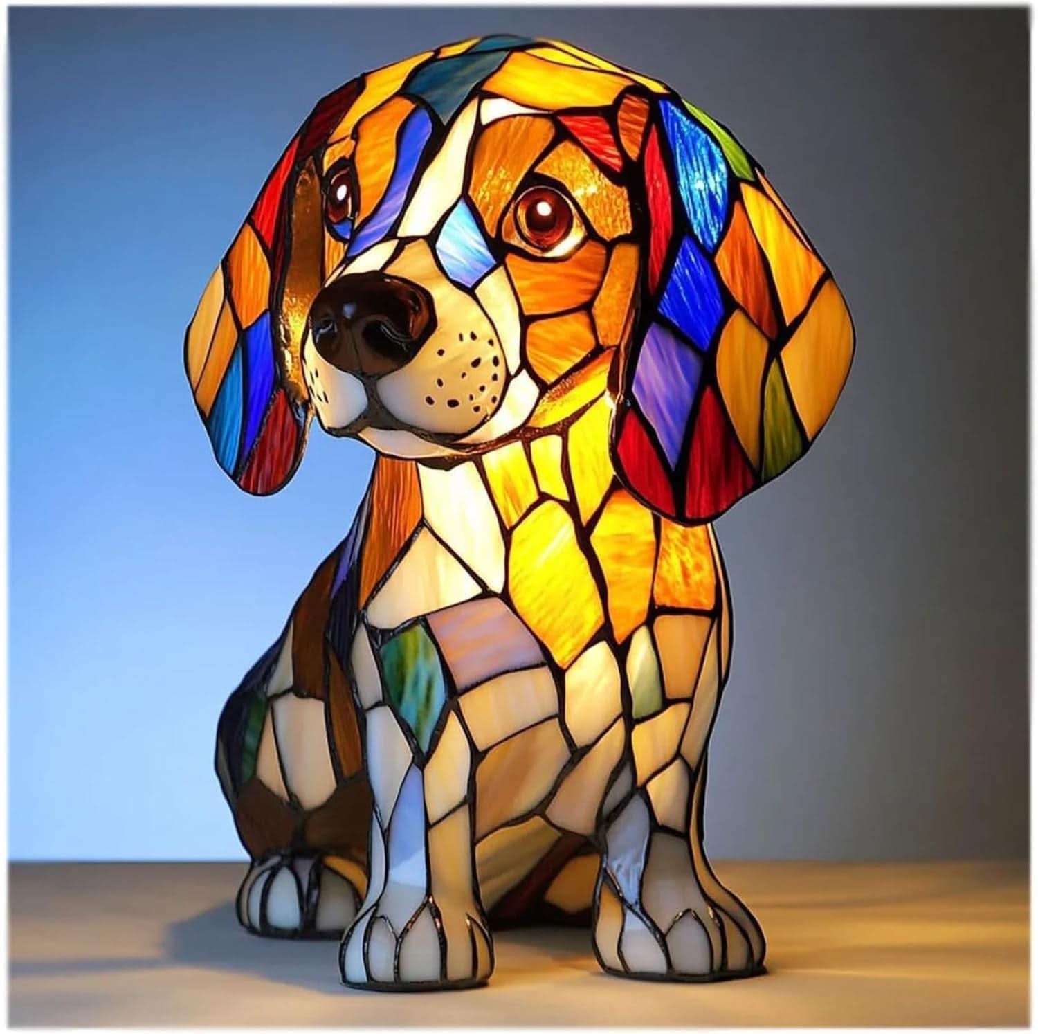 Night Light in Pet Design | Warm Light | USB Operation with Switch | GlowPaws