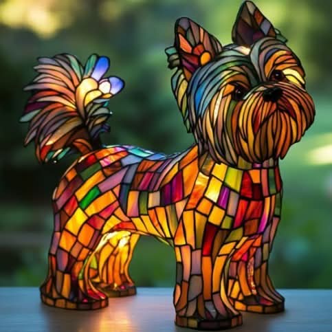 Night Light in Pet Design | Warm Light | USB Operation with Switch | GlowPaws