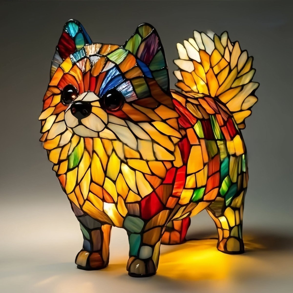 Night Light in Pet Design | Warm Light | USB Operation with Switch | GlowPaws