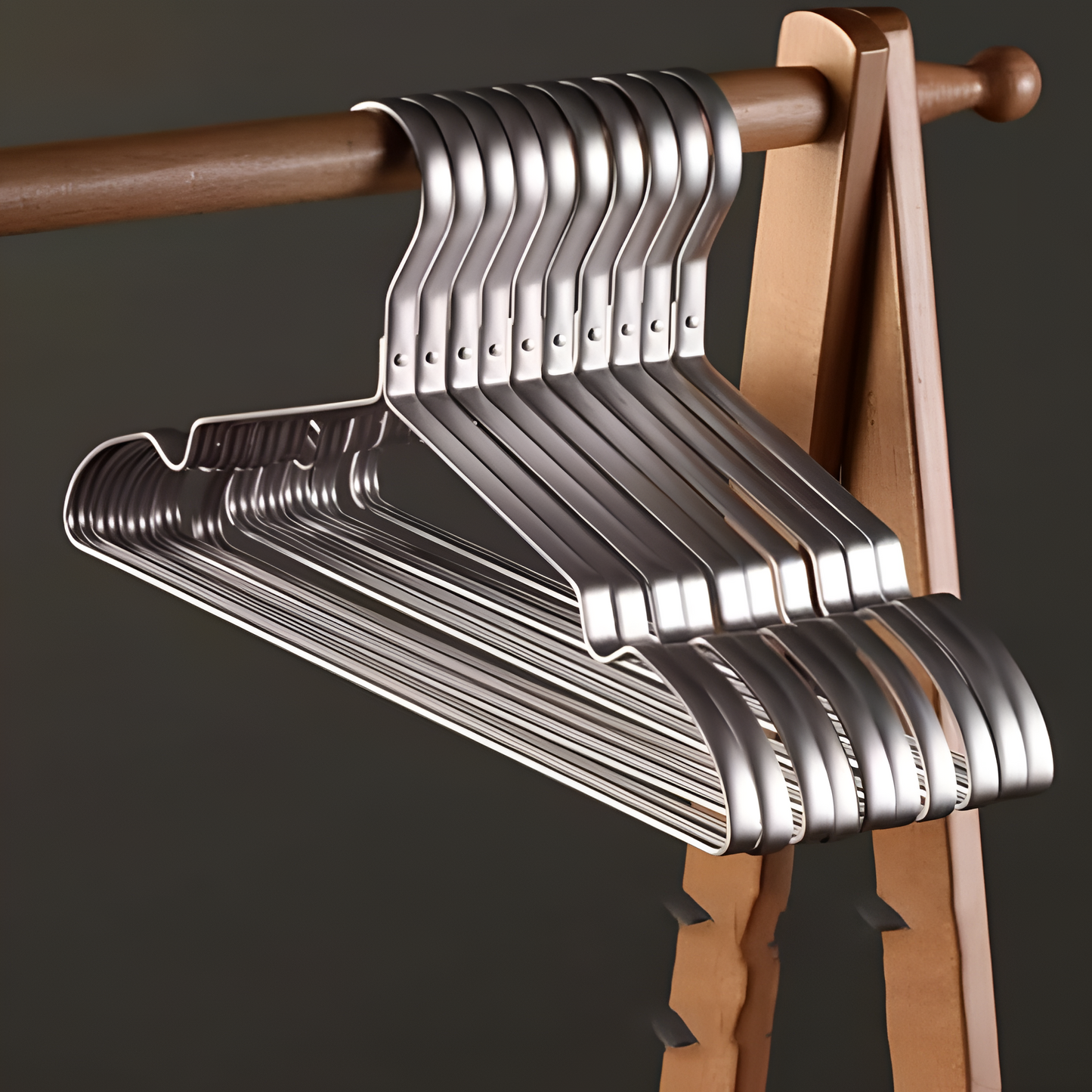 Non-Slip Aluminium Clothes Hangers