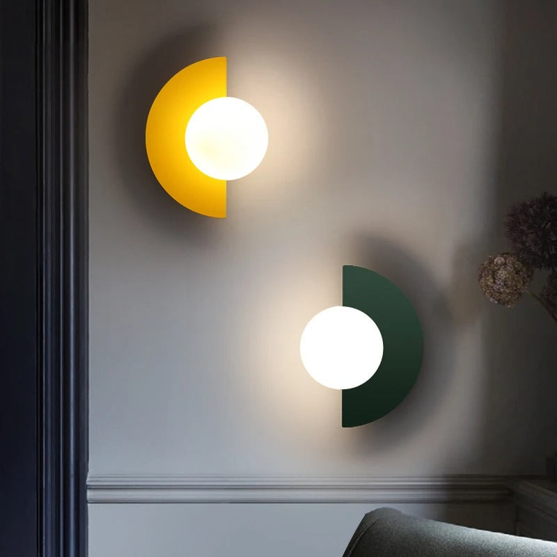 Nordic Half-Circle Wall Sconce Summit - Modern Lighting