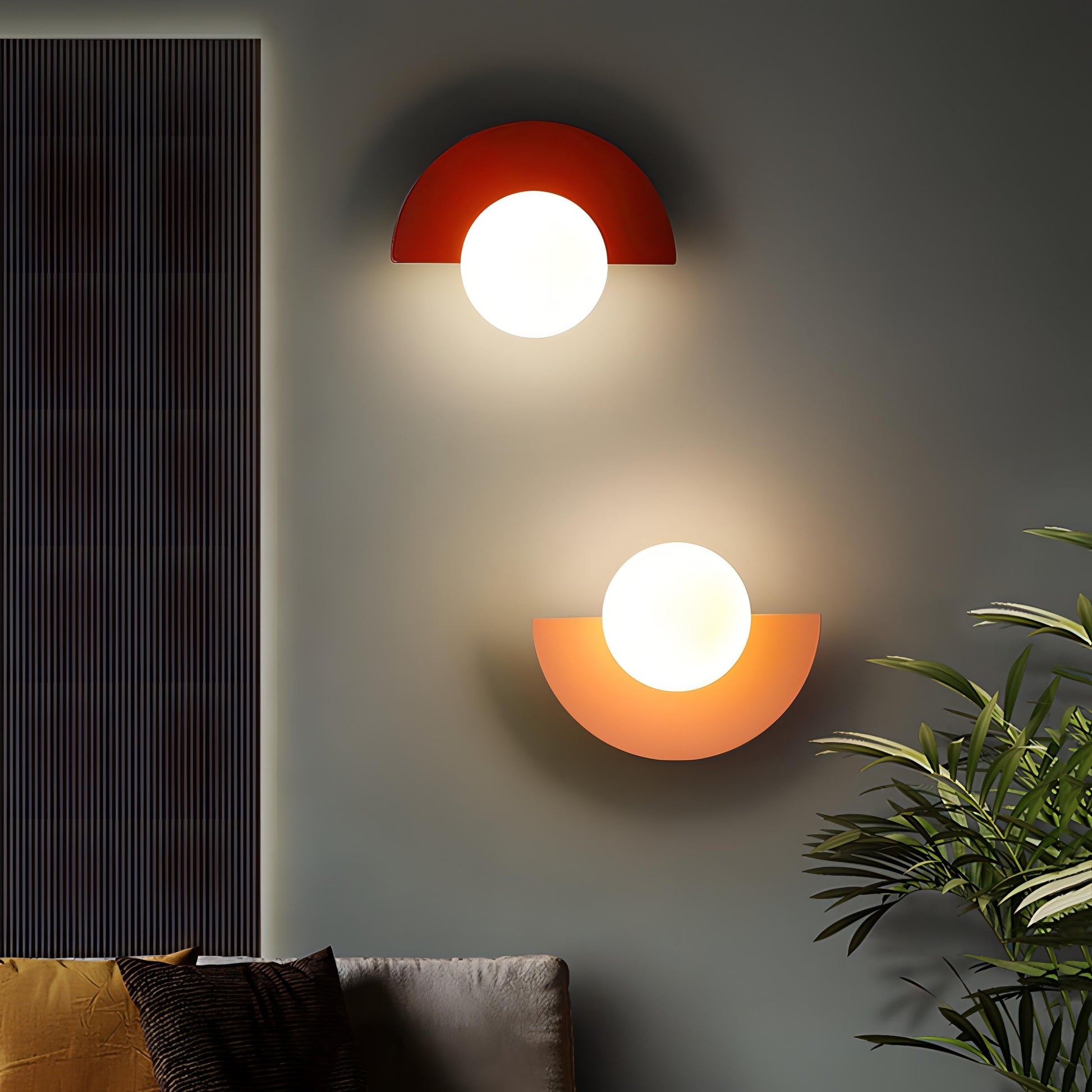 Nordic Half-Circle Wall Sconce Summit - Modern Lighting