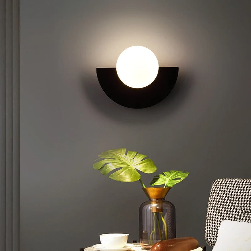 Nordic Half-Circle Wall Sconce Summit - Modern Lighting