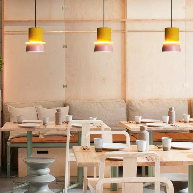 Nordic Macaron Pendant Lamp - Scandinavian Design
