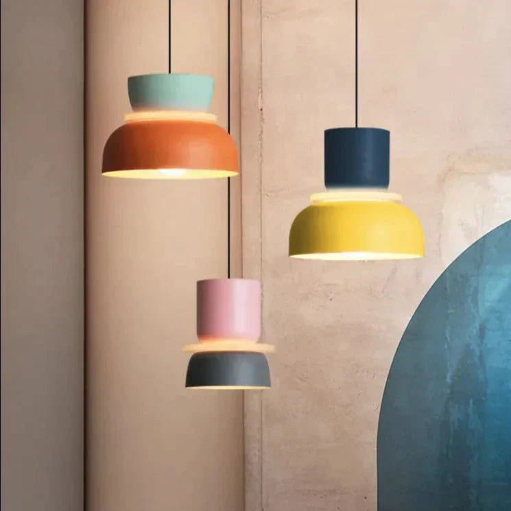 Nordic Macaron Pendant Lamp - Scandinavian Design
