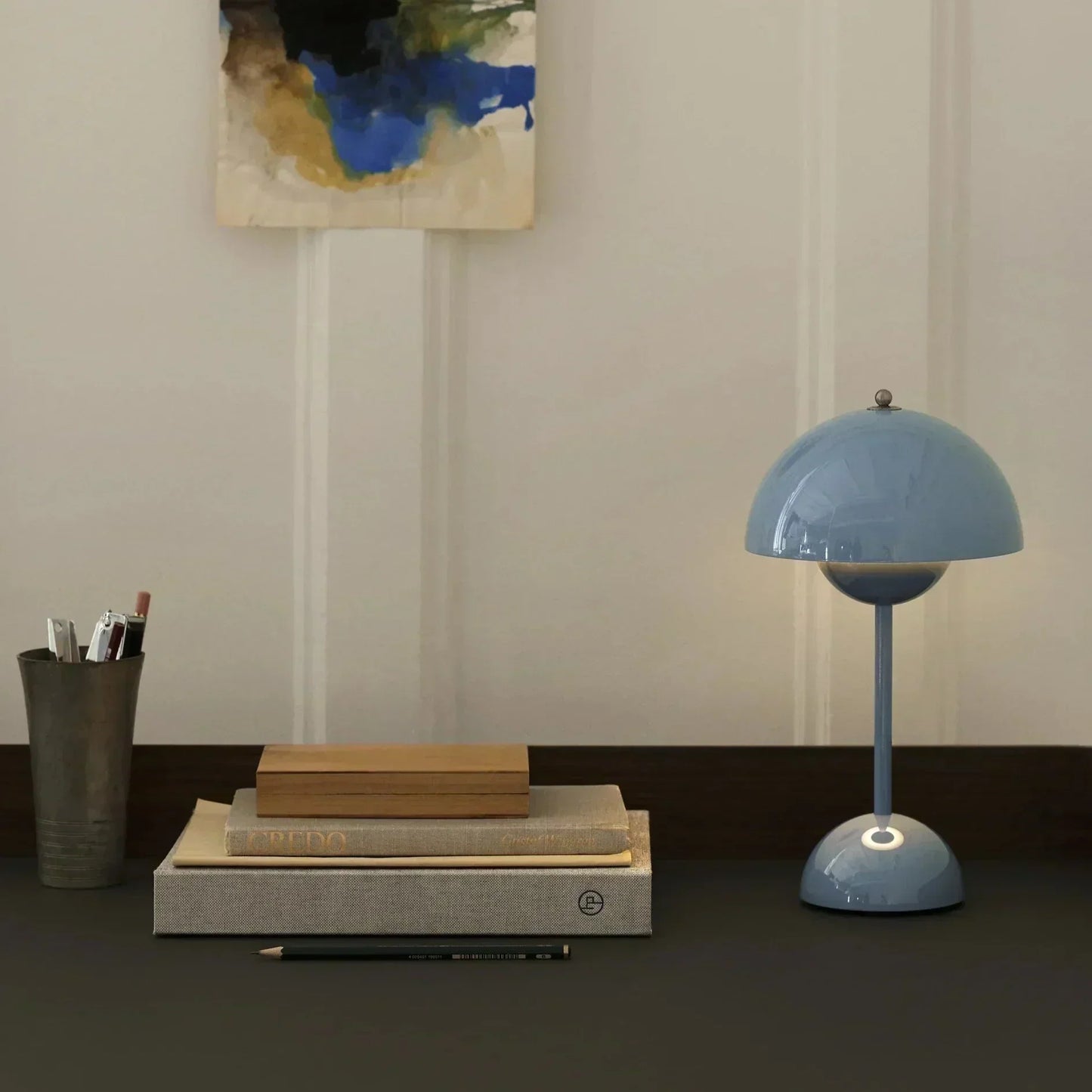NordicGlow | Wireless & Dimmable Scandinavian LED Mushroom Lamp