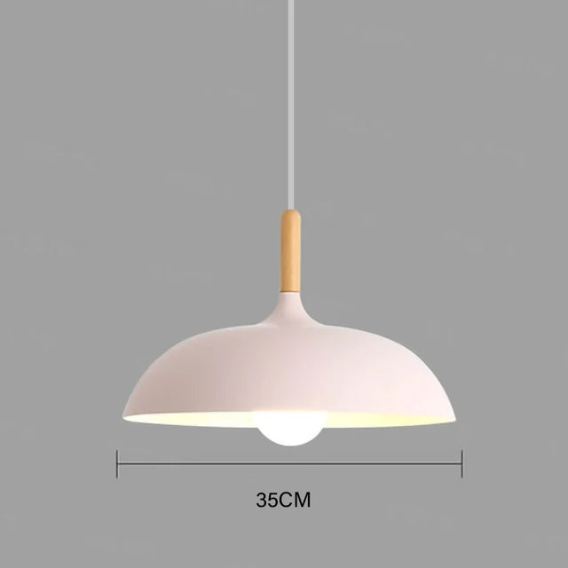 NordicOak Ceiling Light – LED Design Lamp Oak Nordic