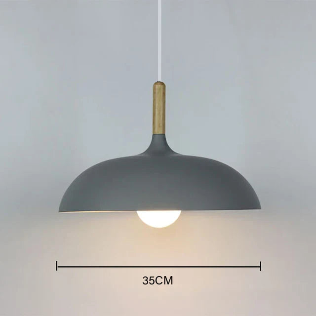 NordicOak Ceiling Light – LED Design Lamp Oak Nordic