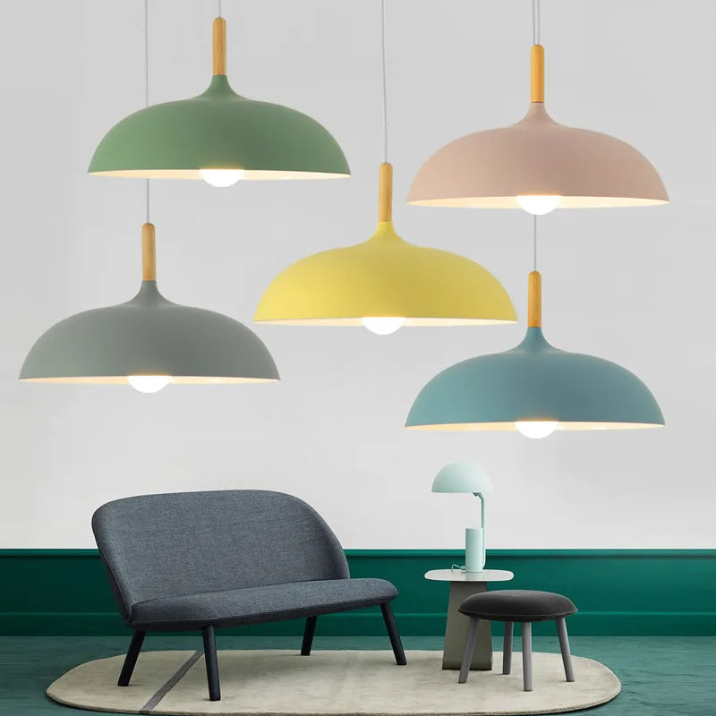 NordicOak Ceiling Light – LED Design Lamp Oak Nordic