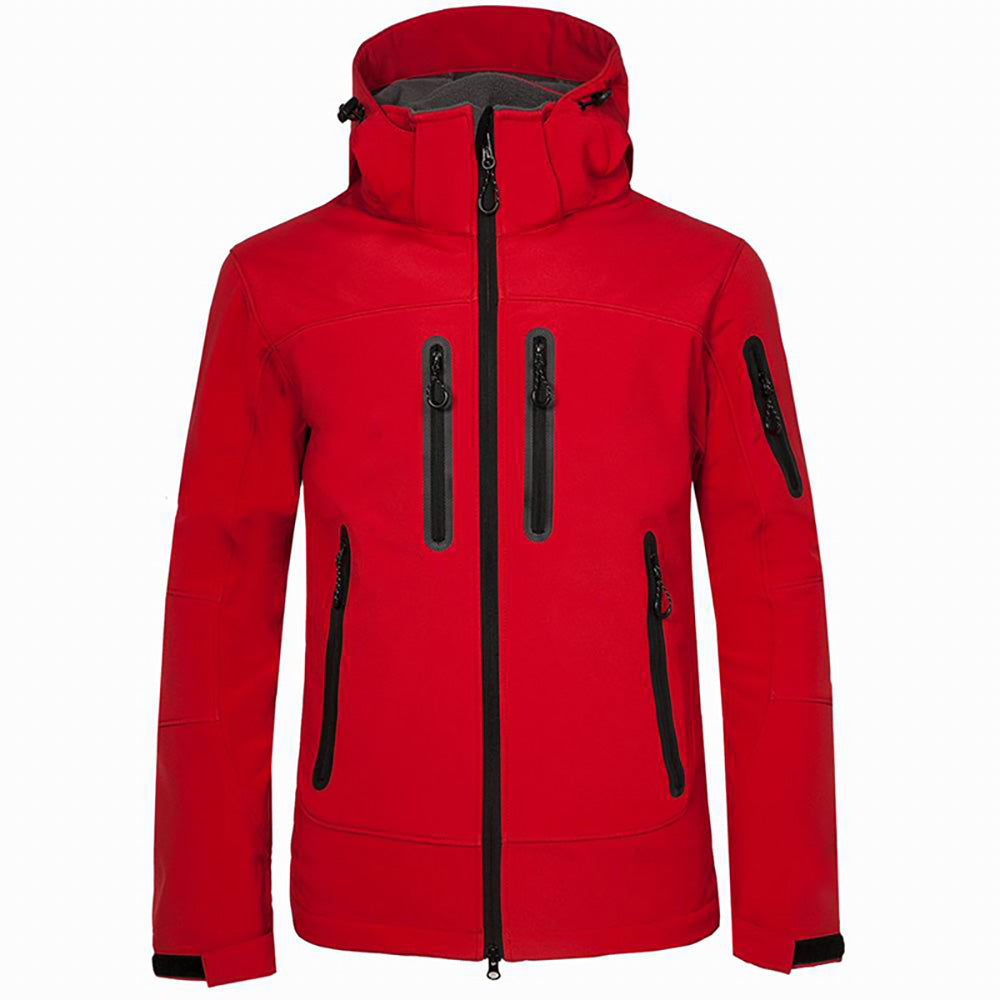 Image of Norman | Men's Hooded Full Zip Outdoor Jacket