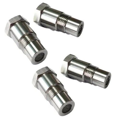 O2 Sensor Spacer Adapter with Built-In Mini Catalytic Converter for Check Engine Light
