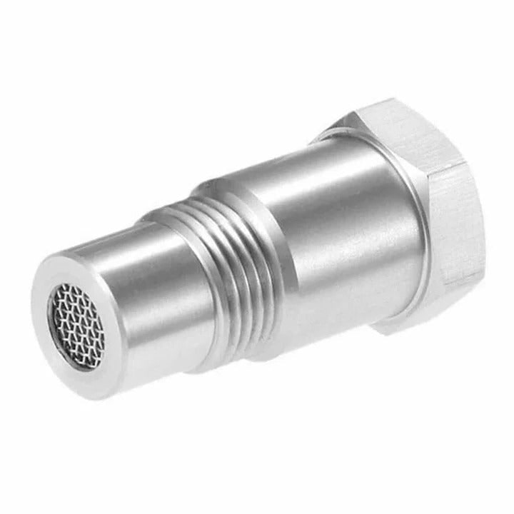 O2 Sensor Spacer Adapter with Built-In Mini Catalytic Converter for Check Engine Light