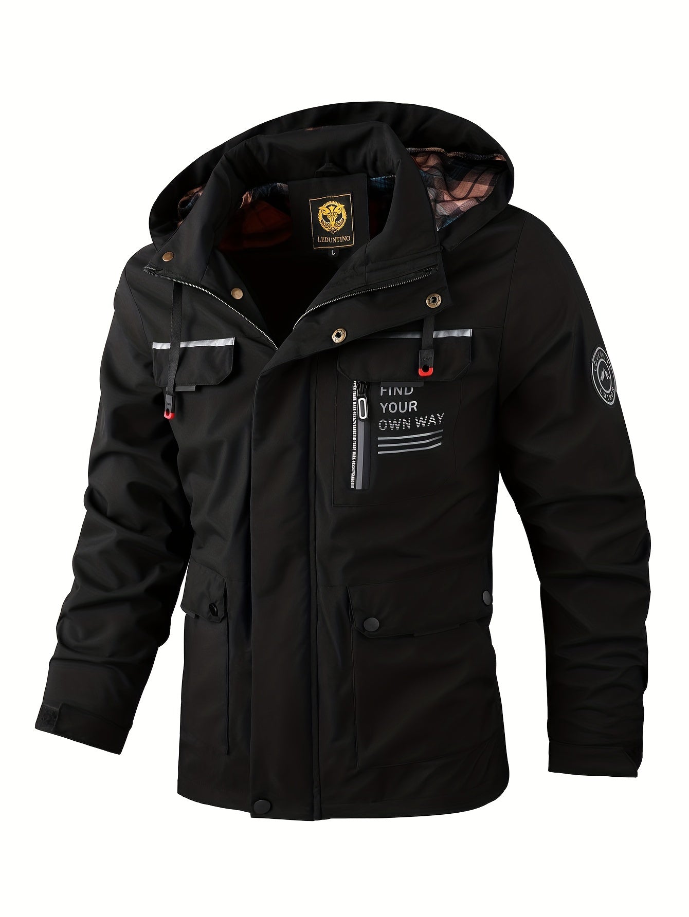 Image of Orlando | Men's Hooded Casual Jacket