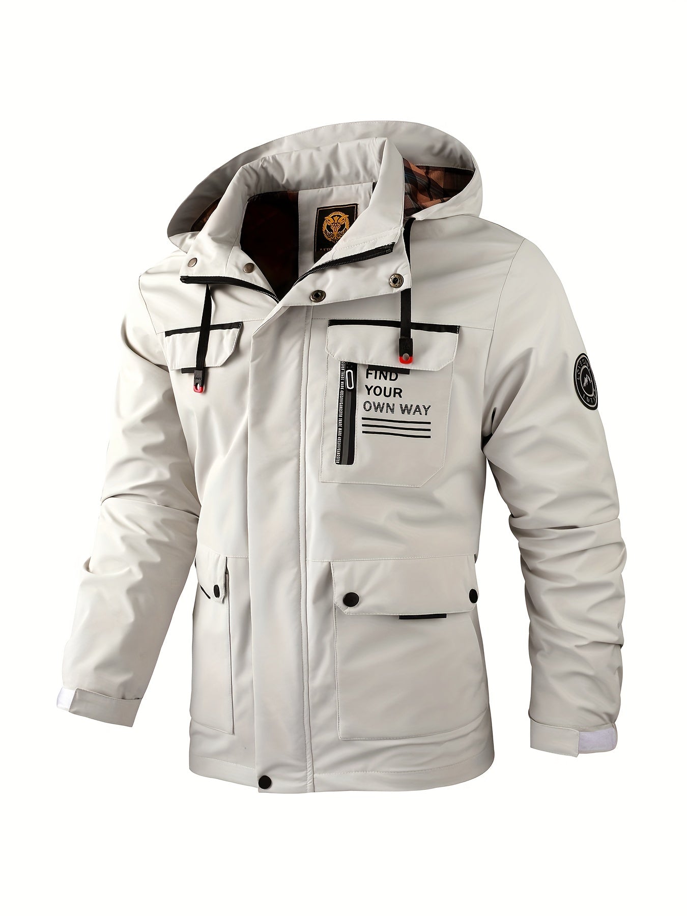 Image of Orlando | Men's Hooded Casual Jacket