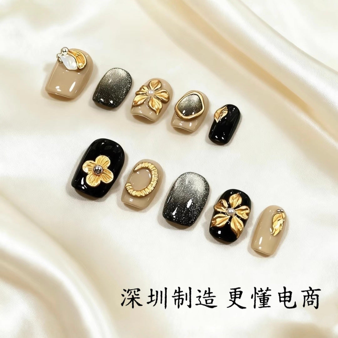 Ornate Press-On Nail Art Set