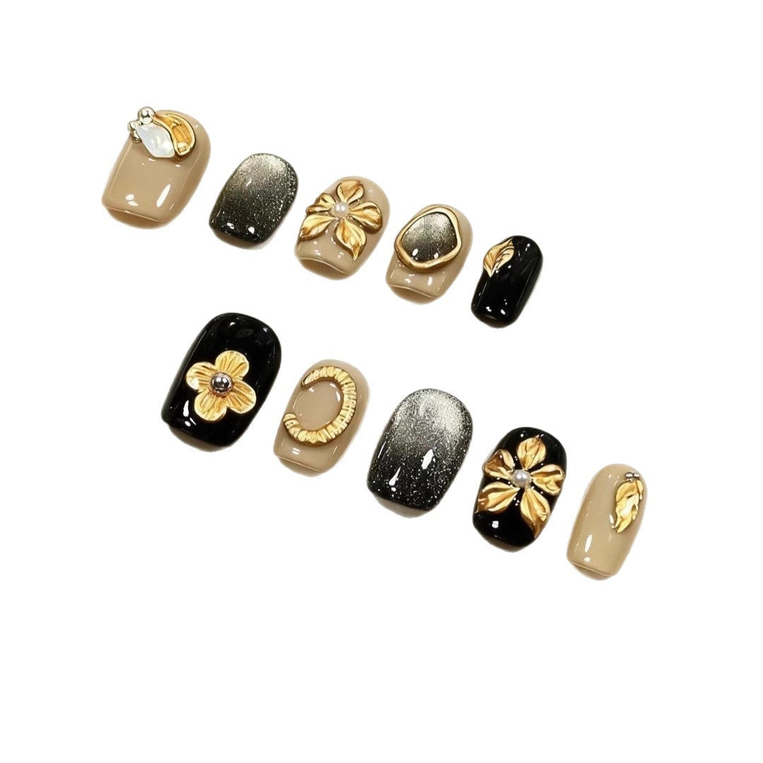 Ornate Press-On Nail Art Set
