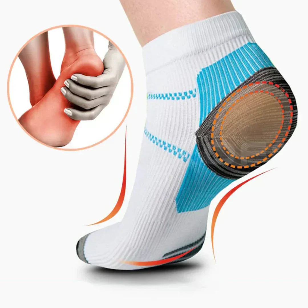 Orthopedic Compression Socks - SlimSupport PRO 2.0 | Black and White