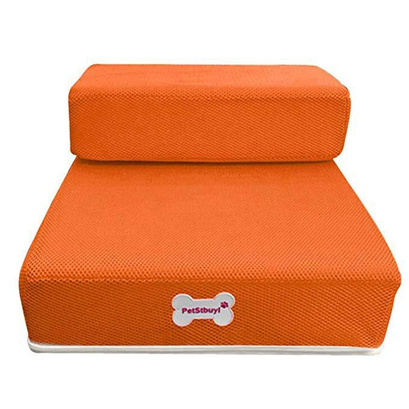 Orthopedic Pet Stairs – Two-Layer Construction with Mesh Foam for Small Dogs and Cats