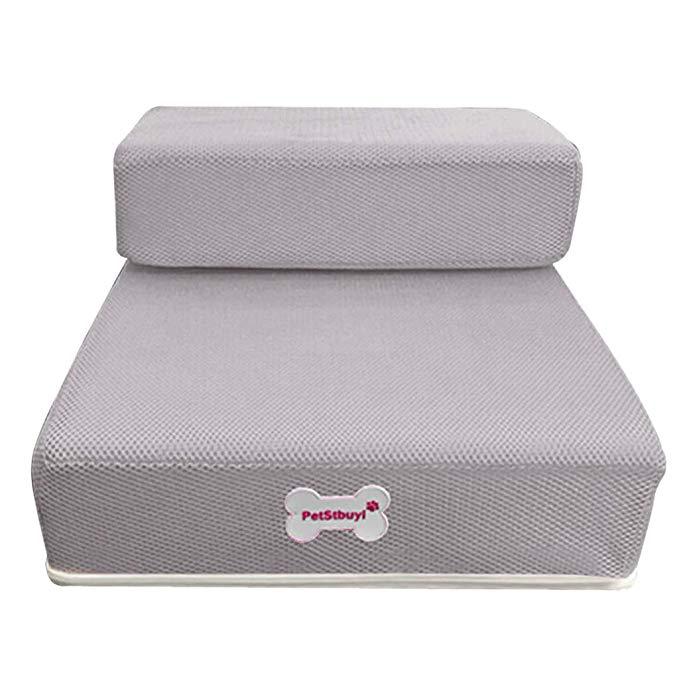 Orthopedic Pet Stairs – Two-Layer Construction with Mesh Foam for Small Dogs and Cats