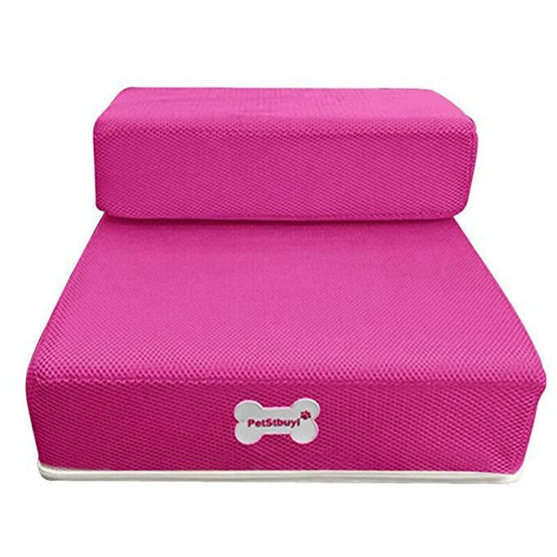 Orthopedic Pet Stairs – Two-Layer Construction with Mesh Foam for Small Dogs and Cats