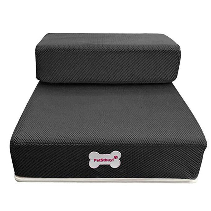 Orthopedic Pet Stairs – Two-Layer Construction with Mesh Foam for Small Dogs and Cats