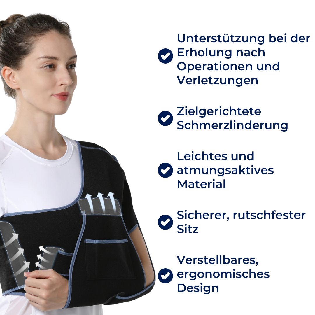 OrthoSecure - Adjustable Shoulder Brace - Support & Recovery