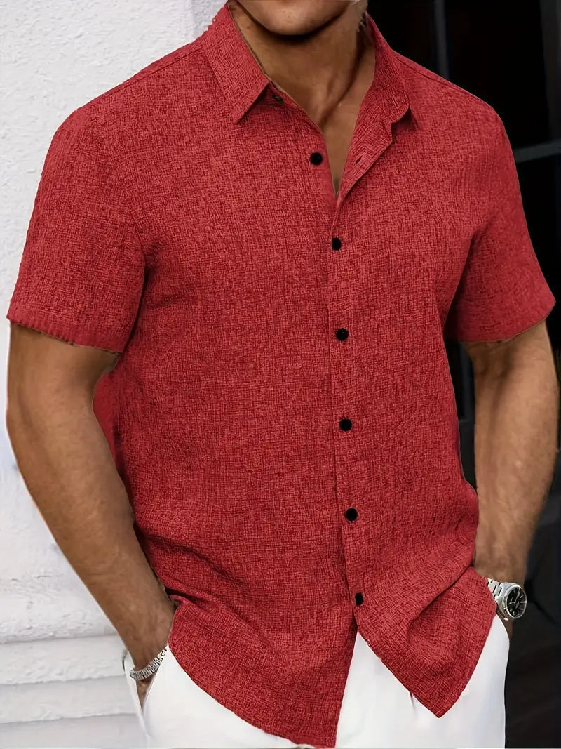 Image of Otis | Men's Button-Down Casual Shirt