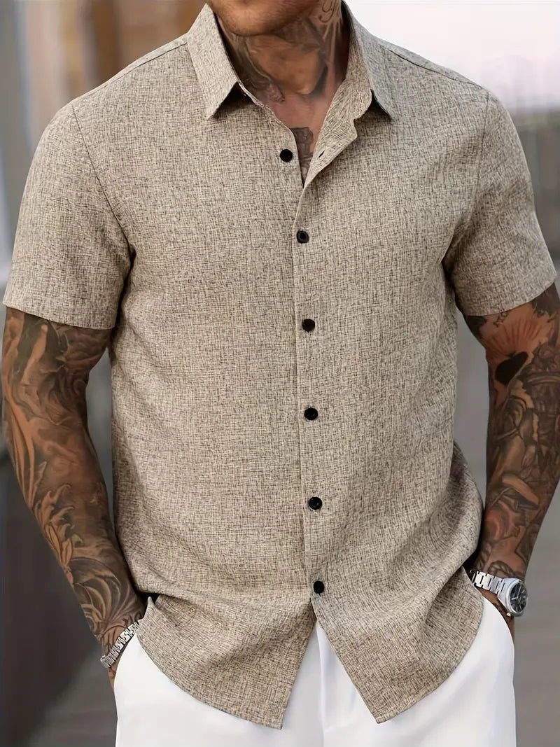 Image of Otis | Men's Button-Down Casual Shirt