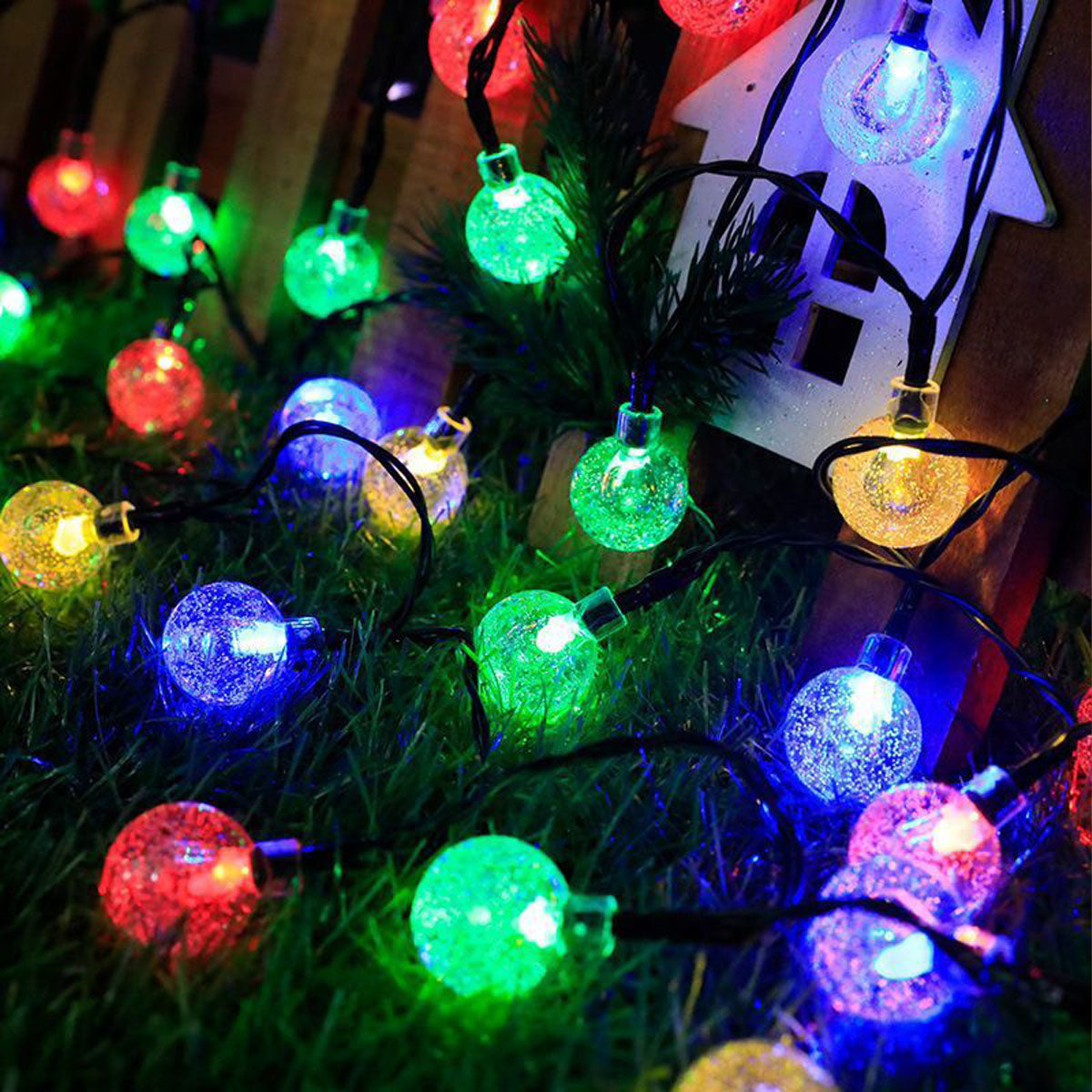 Outdoor Camping LED Globe String Lights IP55 Waterproof Multi-Power