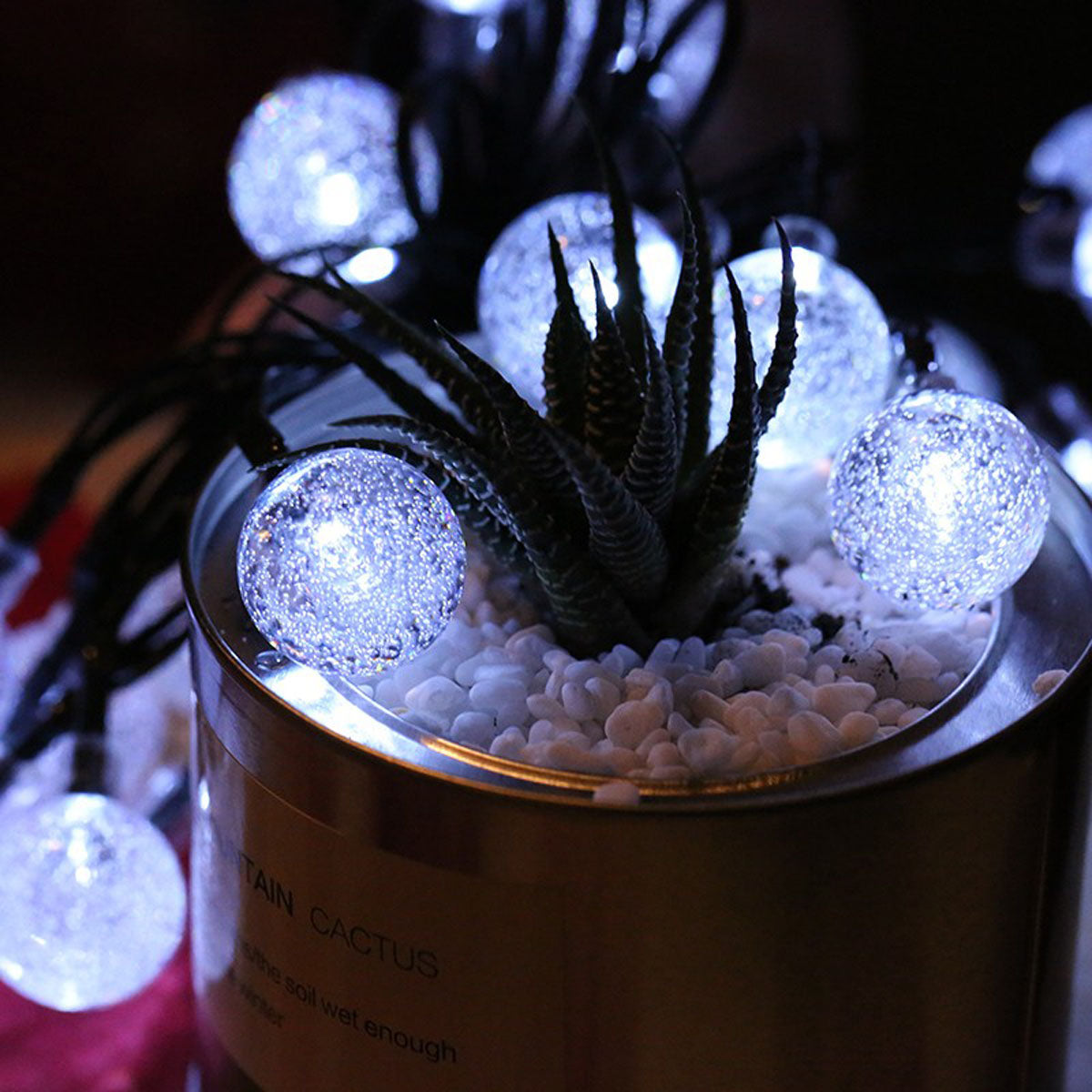 Outdoor Camping LED Globe String Lights IP55 Waterproof Multi-Power