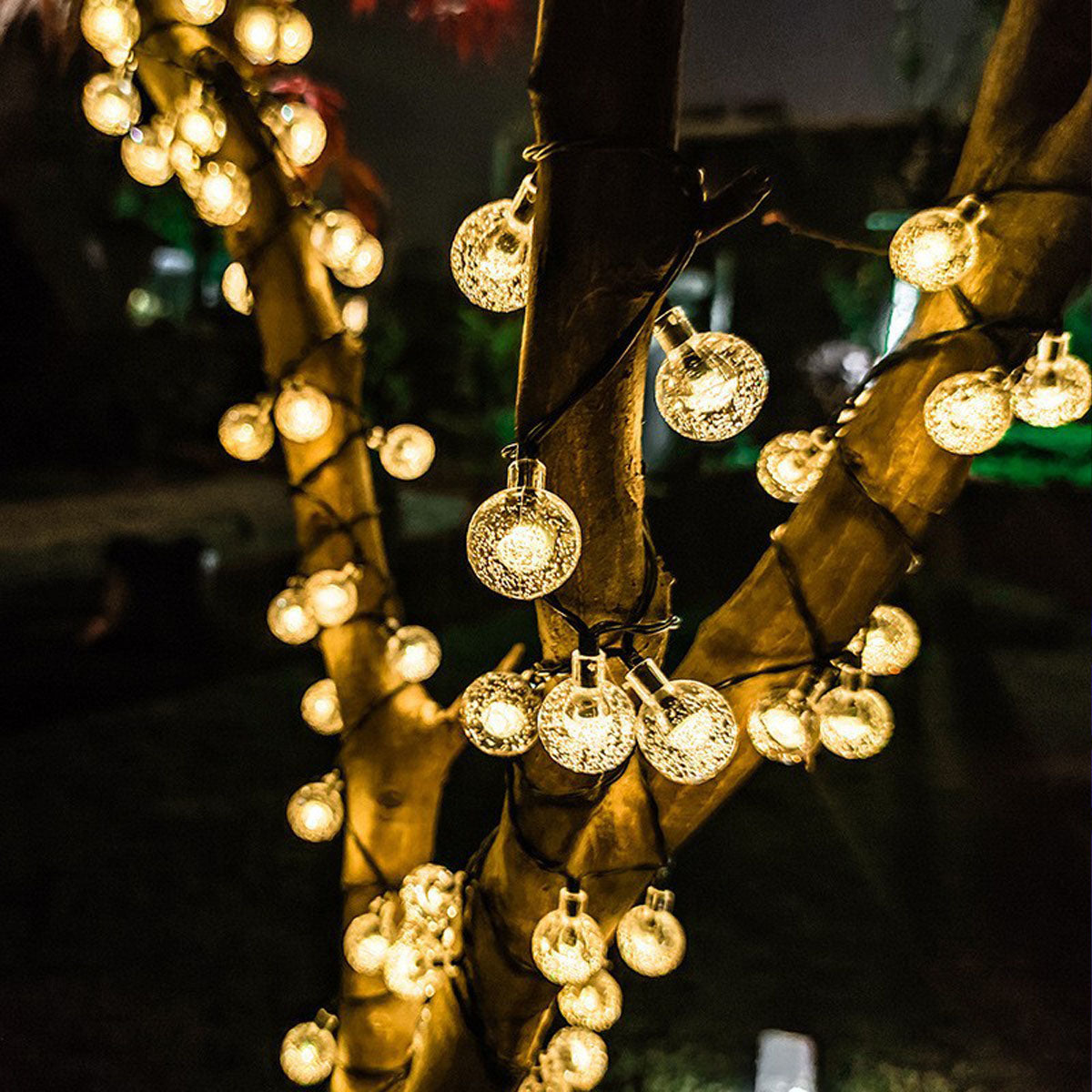 Outdoor Camping LED Globe String Lights IP55 Waterproof Multi-Power