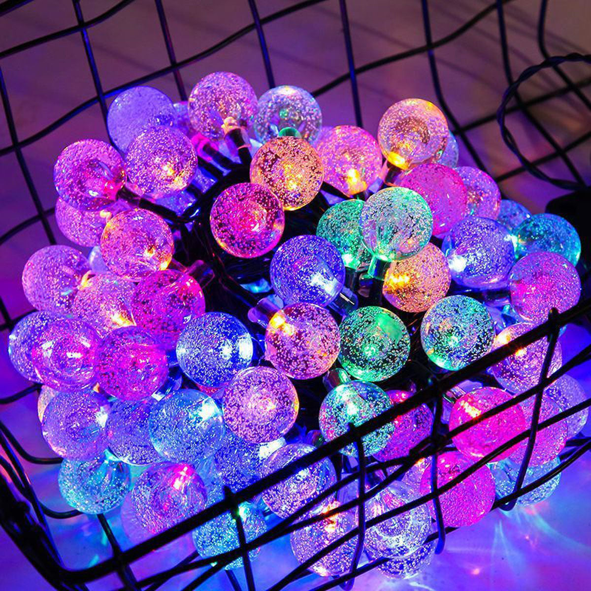 Outdoor Camping LED Globe String Lights IP55 Waterproof Multi-Power
