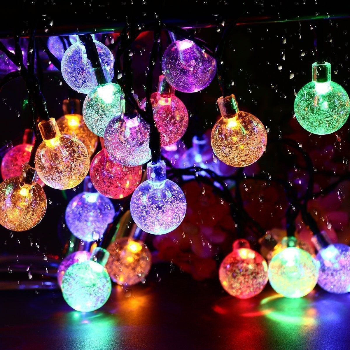 Outdoor Camping LED Globe String Lights IP55 Waterproof Multi-Power