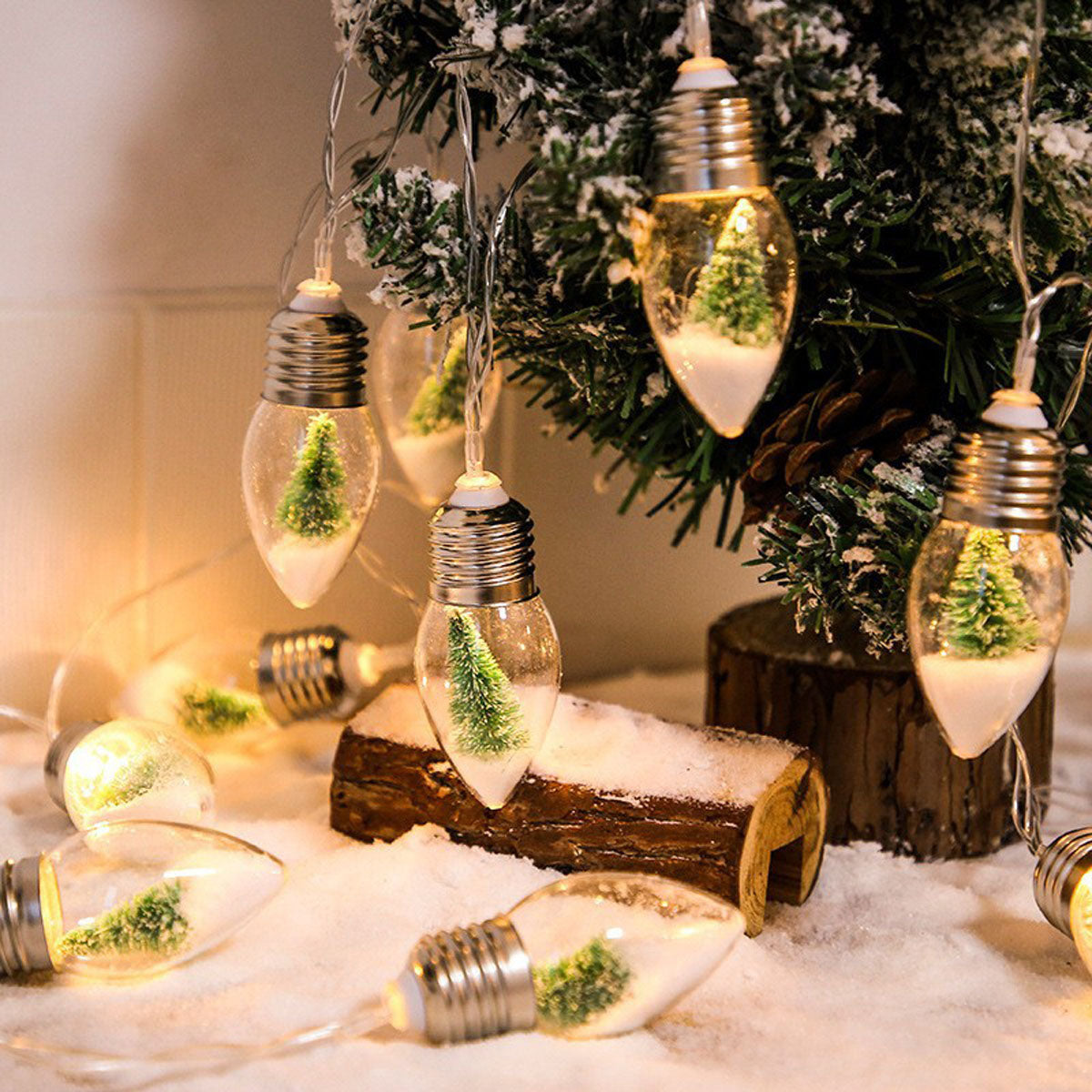 Outdoor Camping LED Globe String Lights IP55 Waterproof Multi-Power
