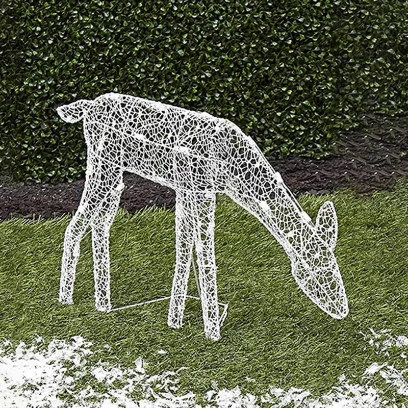 Outdoor Christmas Reindeer Decoration Set