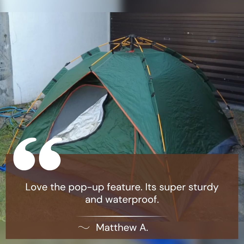 Outdoor Instant Pop Up Camping Tent