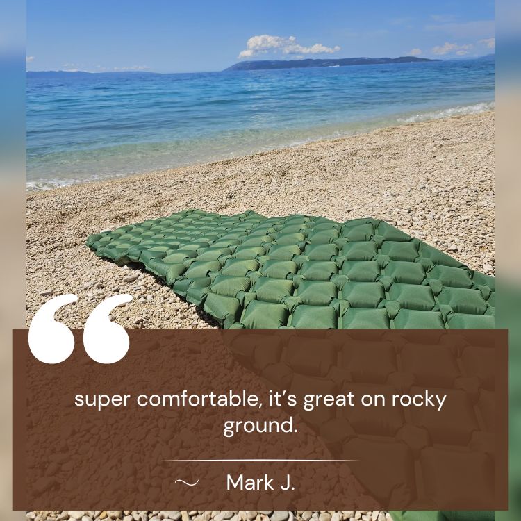 Outdoor Ultralight Inflatable Camping Air Mattress